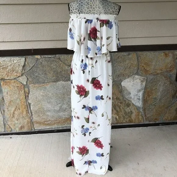 Show Me Your Mumu SMYM Hacienda Floral Maxi Dress Size Small - Picture 2 of 15